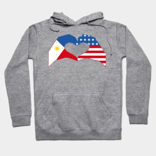 We Heart Philippines & USA Patriot Series Hoodie